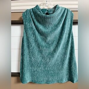 NWOT TMHL Teal Sleeveless Women's Top size XS